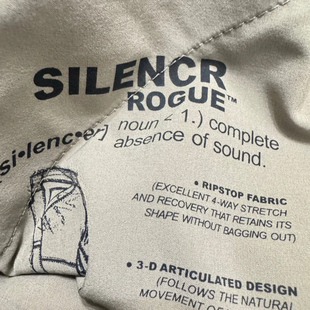 KUHL‎ Silencr Pants Storm Khaki Stretch Trail Pants Mens 42x32
